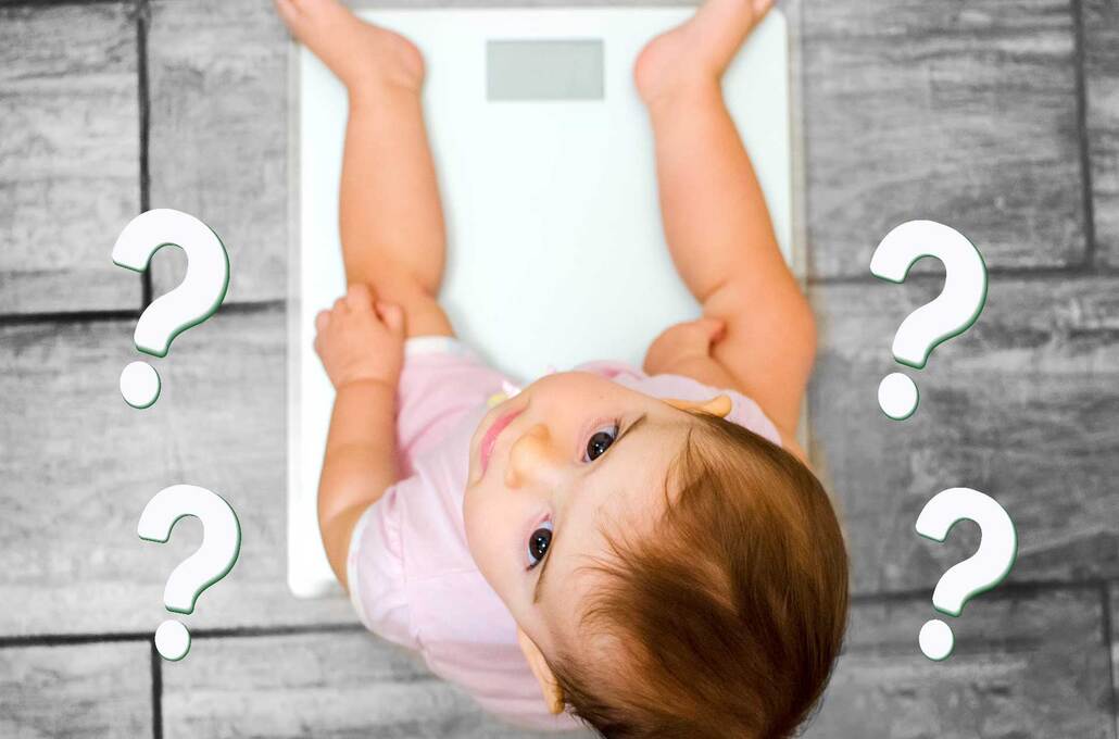 BB Si Kecil Susah Naik, Gimana Cara Mengatasinya?